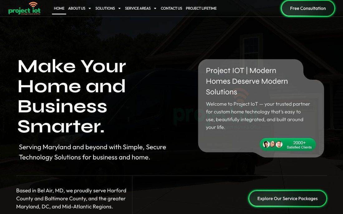 Project IoT website